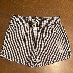 GAP Girls Gingham Pull-On Shorts